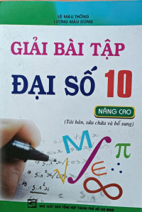 Giải bài tập đại số 10 nâng cao