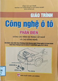 Giáo trình công nghệ ô tô: Phần điện (TCN, CĐN)