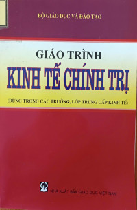 Giáo trình Kinh tế chính trị (TCCN)