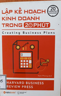 Lập kế hoạch kinh doanh trong 20 phút