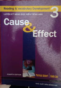 Luyện kỹ năng đọc hiểu tiếng Anh 3: Cause & Effect
