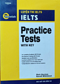 Luyện Thi IELTS: IELTS Practise Tests