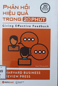 Phản hồi hiệu quả trong 20 phút