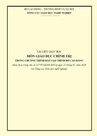 Tài liệu môn Giáo dục chính trị trình độ Cao đẳng