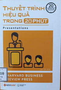 Thuyết trình hiệu quả trong 20 phút